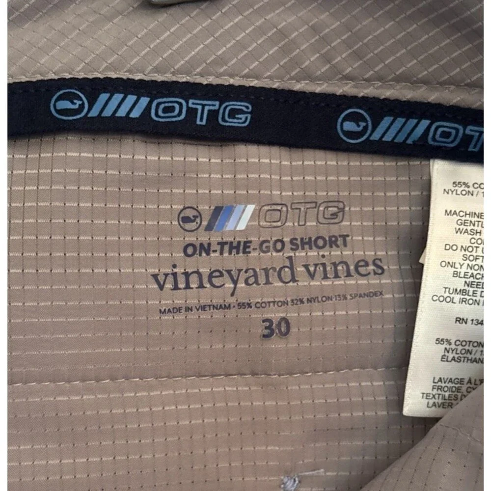 Vineyard Vines‎ On the Go Short Men 30 Blue 7
